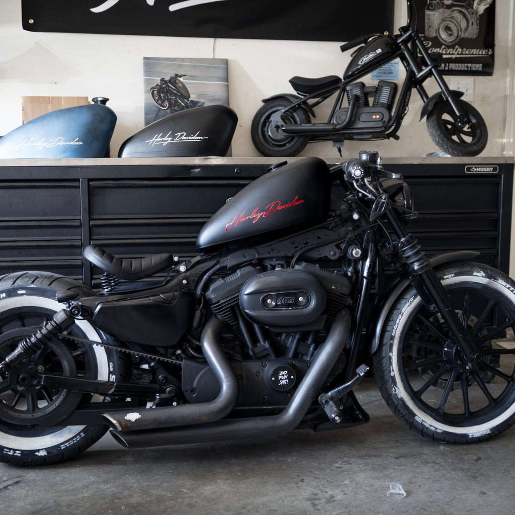 Matte Black Signature Tank Cover – Red Script Edition 3.3 Gallon