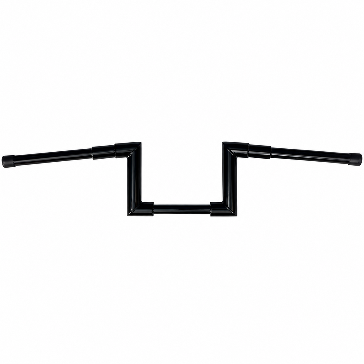 Nandez 8” Z-Bars – 1.5 fat inch wide handlebars | Gloss Black