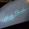 Tiffany Blue Harley Davidson Script Vinyl Decal
