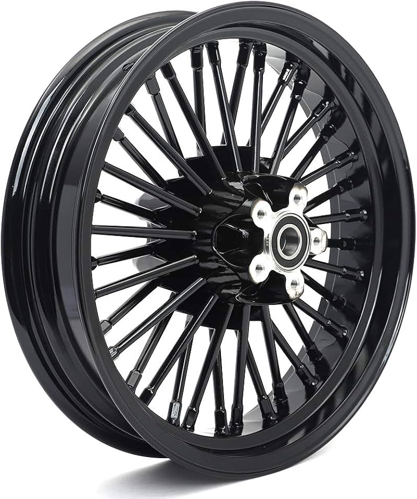 Nandez 36-Spoke Gloss Black Wheel Set | Harley-Davidson Sportster (2010–2022)