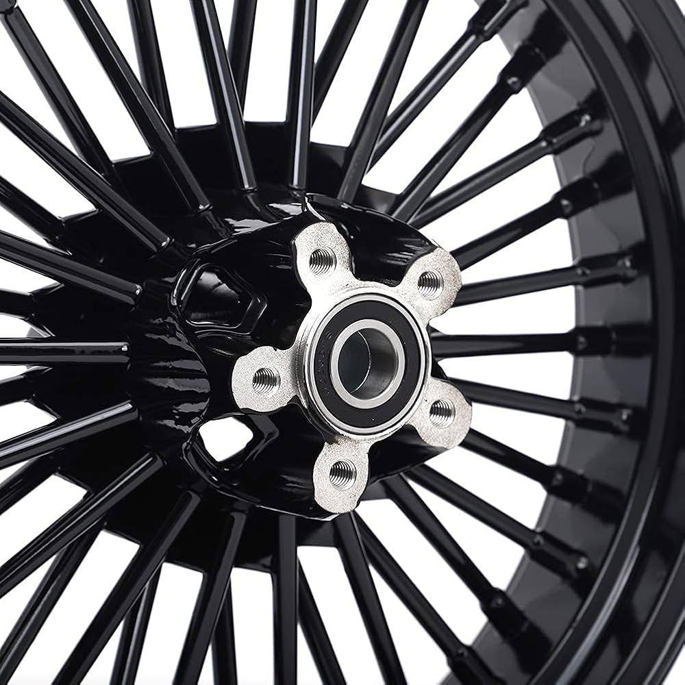 Nandez 36-Spoke Gloss Black Wheel Set | Harley-Davidson Sportster (2010–2022)