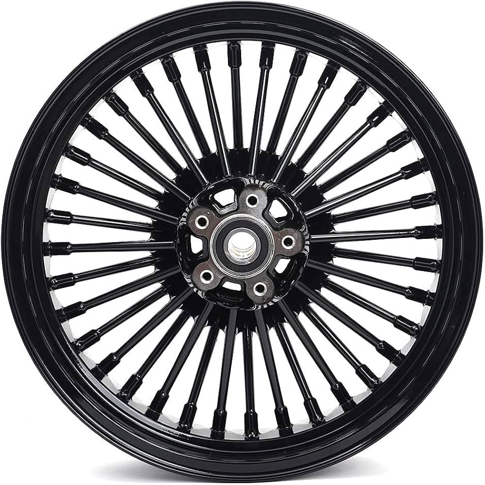 Nandez 36-Spoke Gloss Black Wheel Set | Harley-Davidson Sportster (2010–2022)