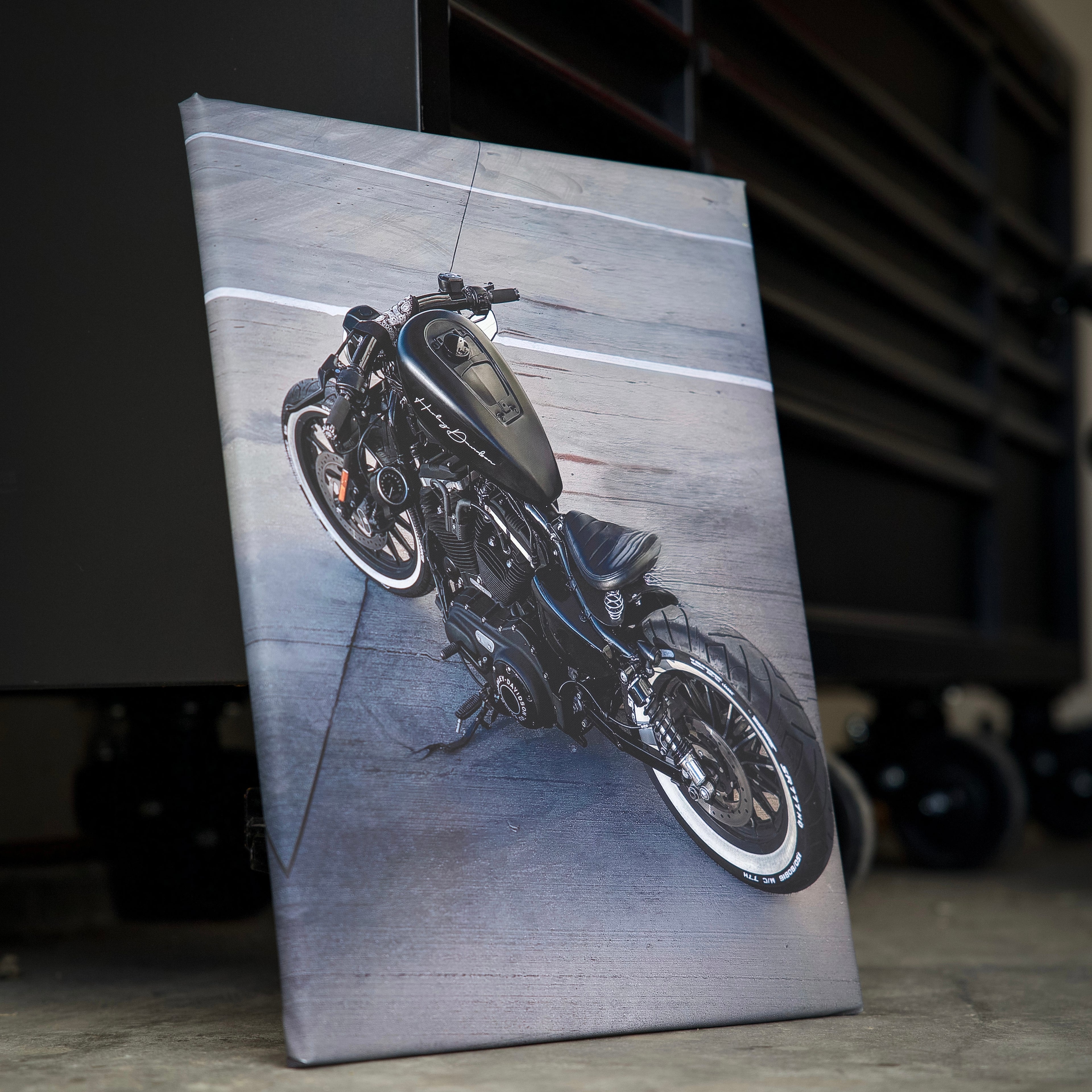 The Sportster Wall Art Print