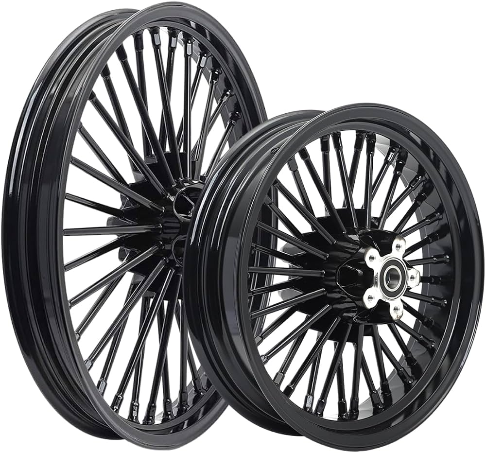 Nandez 36-Spoke Gloss Black Wheel Set | Harley-Davidson Sportster (2010–2022)