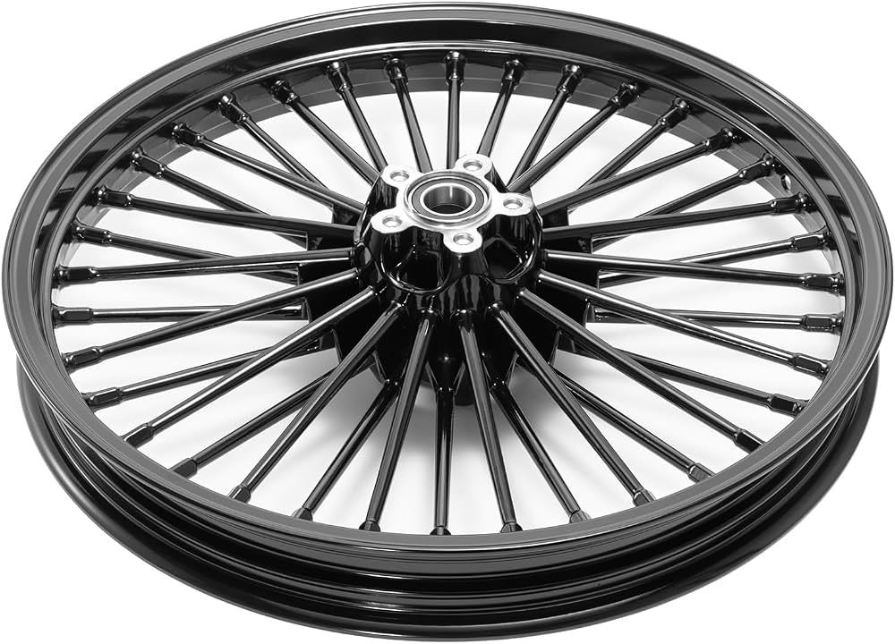 Nandez 36-Spoke Gloss Black Wheel Set | Harley-Davidson Sportster (2010–2022)