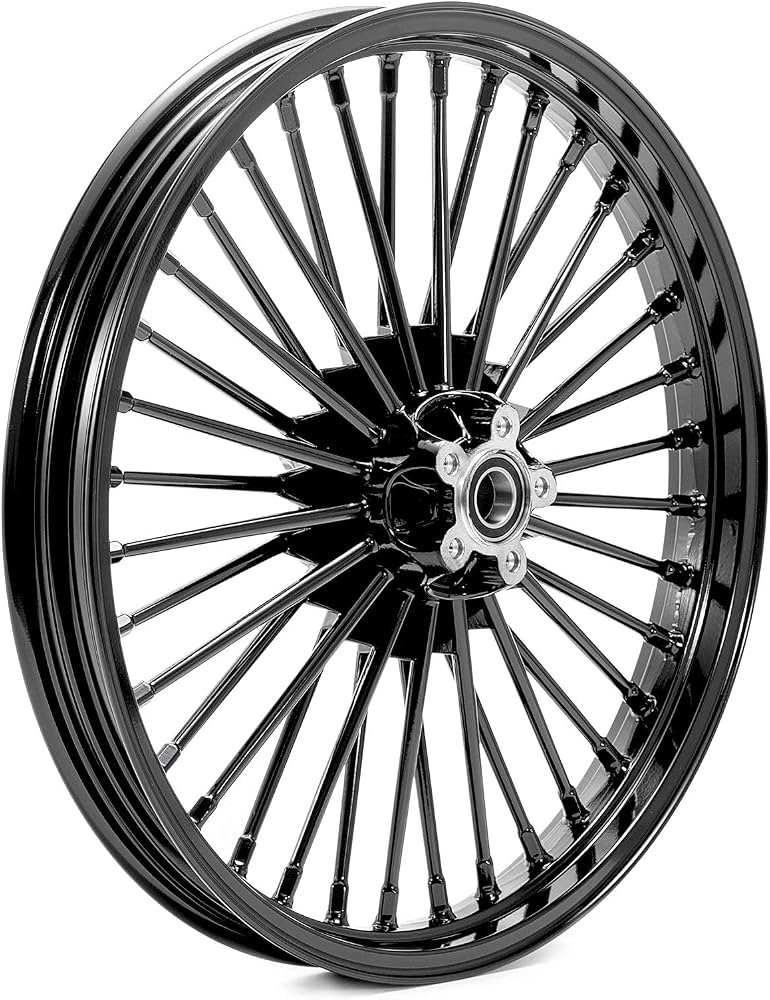 Nandez 36-Spoke Gloss Black Wheel Set | Harley-Davidson Sportster (2010–2022)
