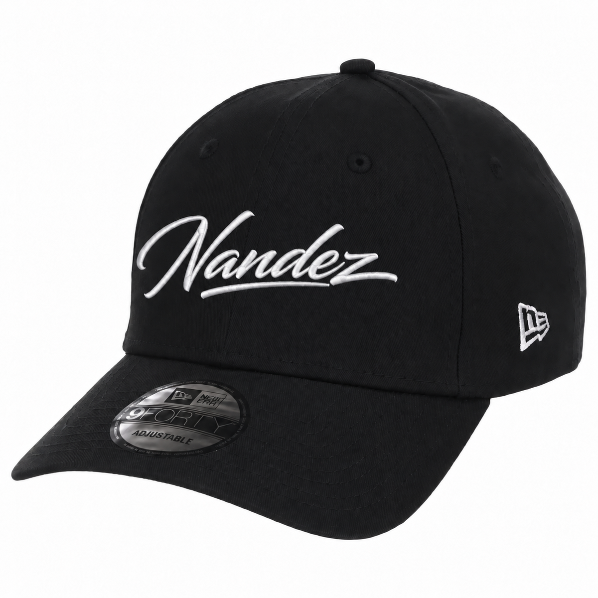 Nandez Signature New Era 9FORTY Snapback — Black / White