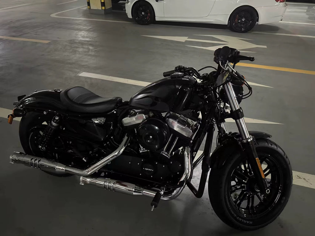 Sportster Flame Tank Cover- Nandez Customs