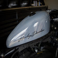 Nardo Gray Sportster Tank Cover- Nandez Customs