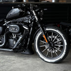 Black Chin Spoiler for Harley Davidson Sportster