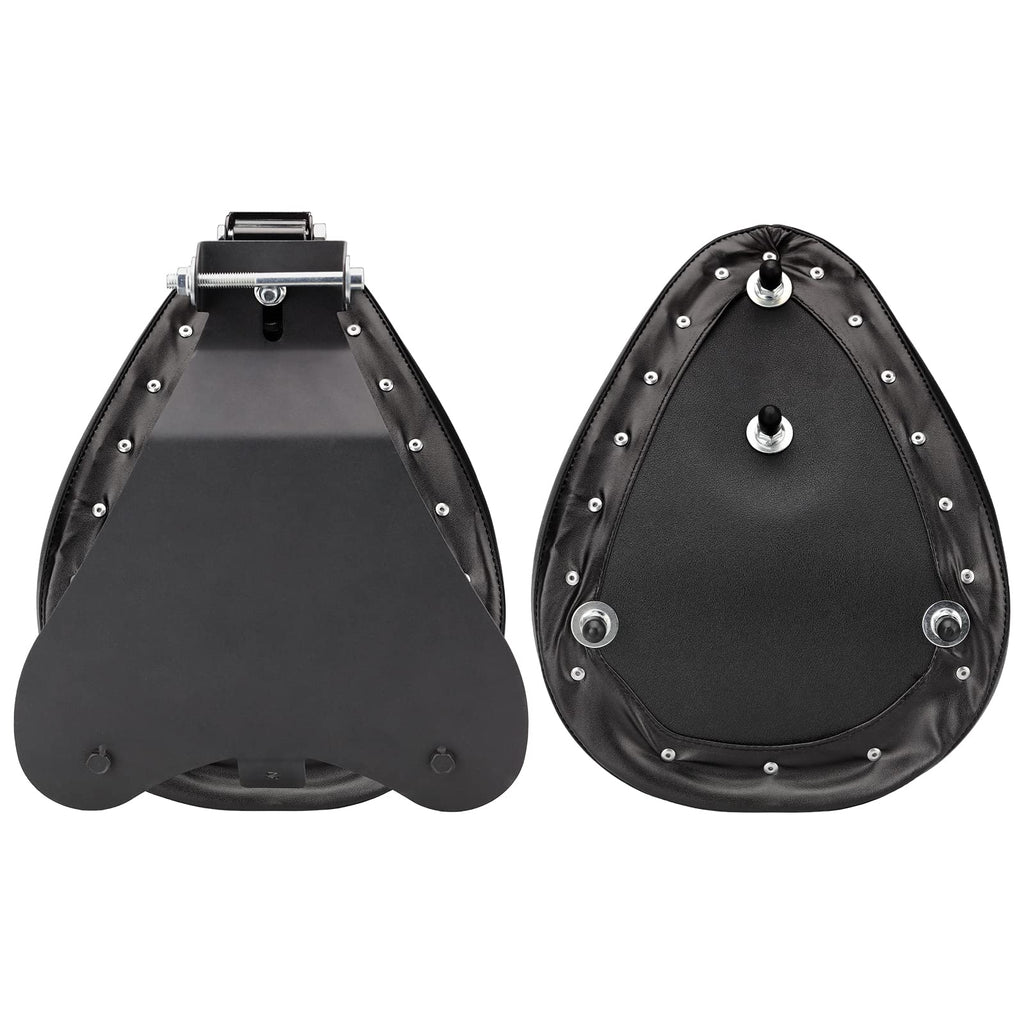 Black Barber-Style Solo Seat