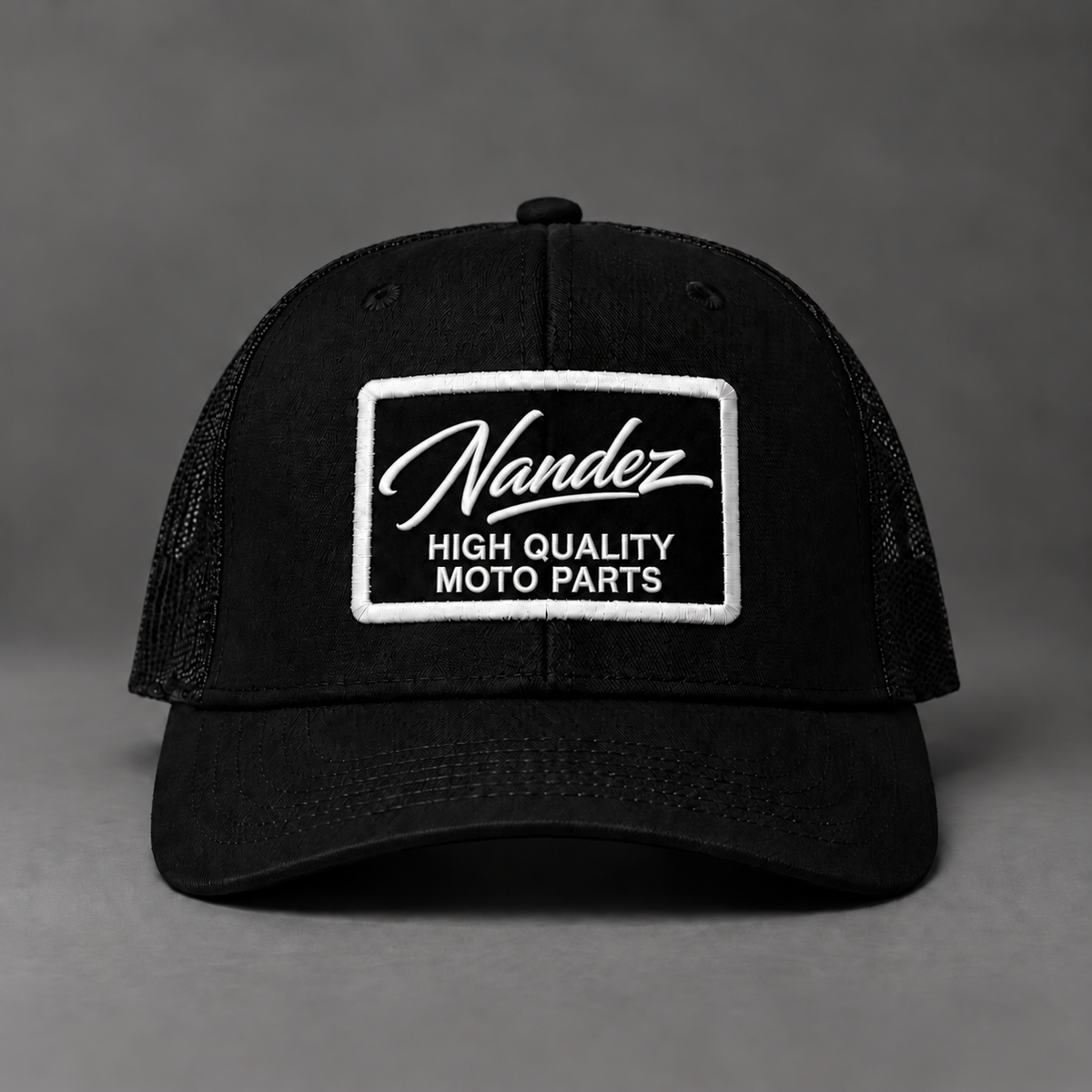 Nandez Moto Parts New Era 40 Hat — Black & White | PREORDER