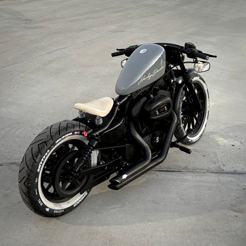 Cream/Ivory Sportster Bobber Seat