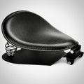 Bobber Seat – Black Solo Spring Saddle