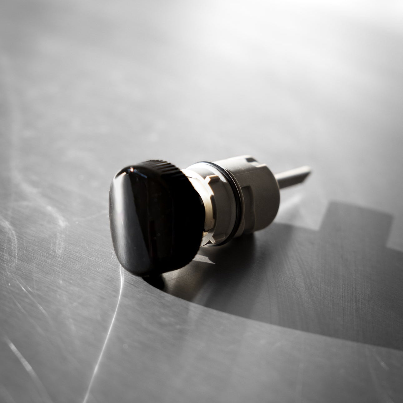 Black Billet Oil Dipstick – Harley Davidson Sportster