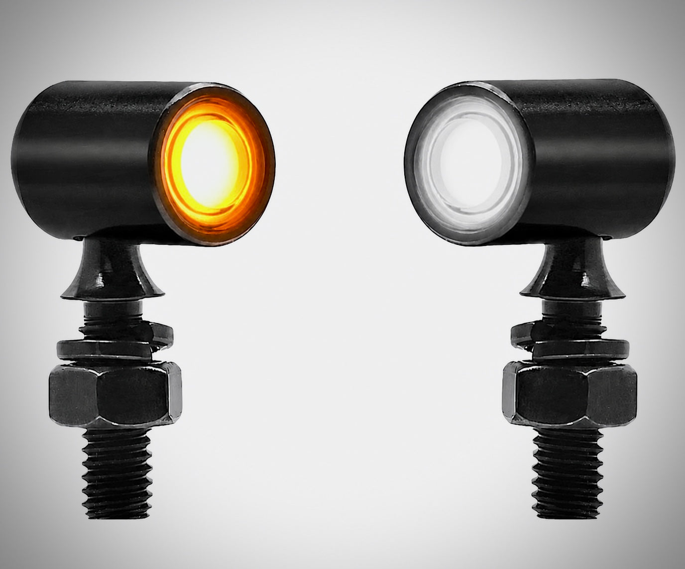 Mini LED Dual-Color Motorcycle Turn Signals & Running Lights (Front & Rear) – Universal Fit