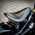 Bobber Seat – Black Solo Spring Saddle