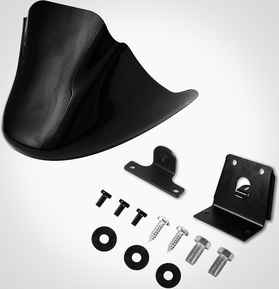 Black Chin Spoiler for Harley Davidson Sportster