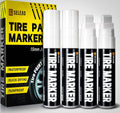 White Tire Paint Marker (4 pack)