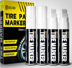 White Tire Paint Marker (4 pack)