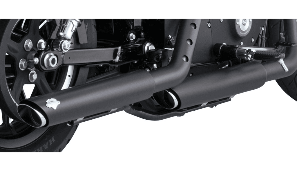 Vance & Hines Twin Slash Slip-On Exhausts For Harley Davidson Sportster 2014–2022