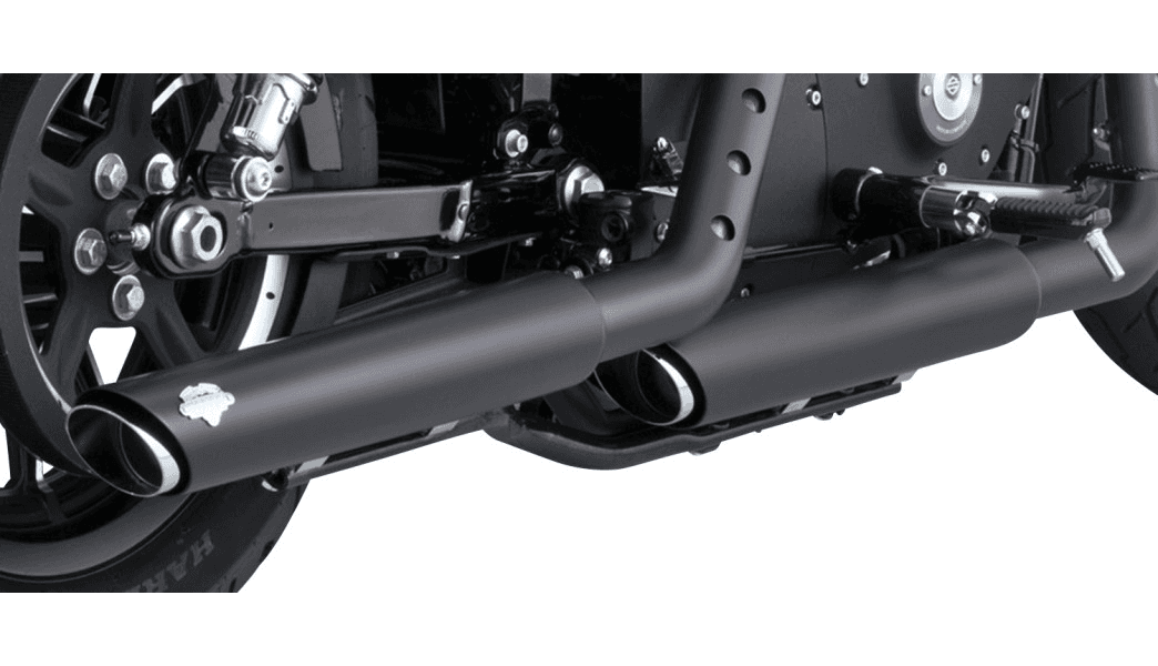 Vance & Hines Twin Slash Slip-On Exhausts For Harley Davidson Sportster 2014–2022