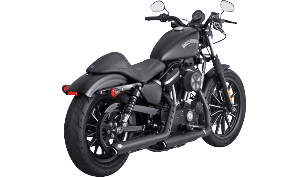 Vance & Hines Twin Slash Slip-On Exhausts For Harley Davidson Sportster 2014–2022