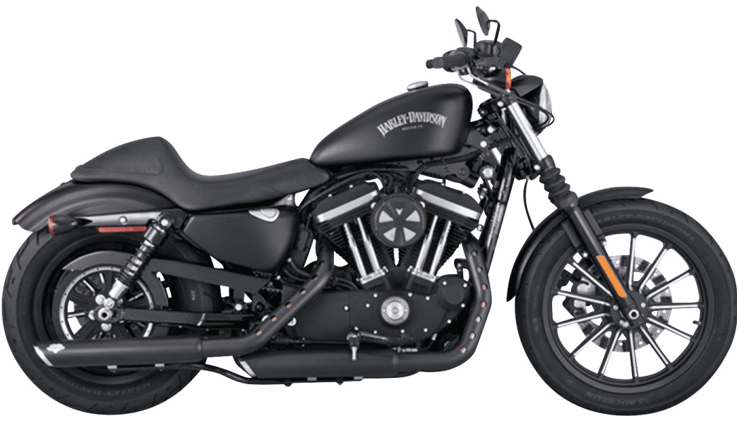 Vance & Hines Twin Slash Slip-On Exhausts For Harley Davidson Sportster 2014–2022