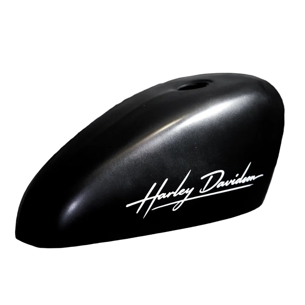Nandez Custom Tank Cover- Satin Black- (Decal Included)