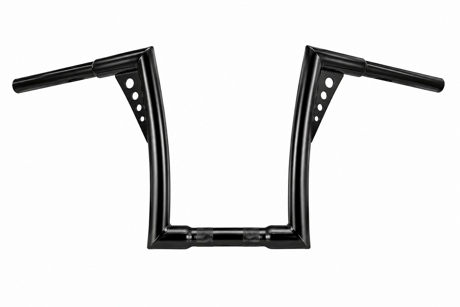 10” Rise Black Club Style Handlebars for Sportster