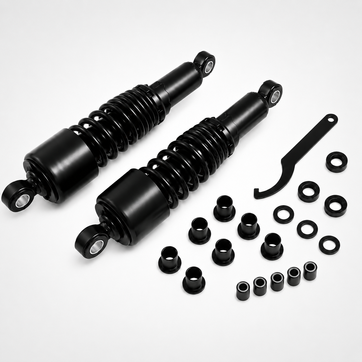 10.5” Lowering Rear Shocks For Harley Sportster 883 / 1200 (2004–2022)