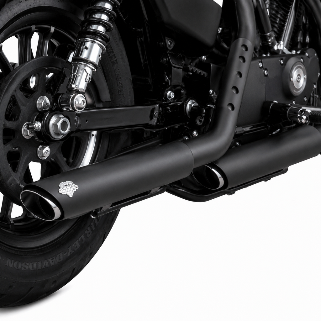 Vance & Hines Twin Slash Slip-On Exhausts For Harley Davidson Sportster 2014–2022