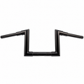 Nandez 8” Z-Bars – 1.5” Fat Handlebars | Gloss Black