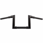 Nandez 8” Z-Bars – 1.5” Fat Handlebars | Gloss Black