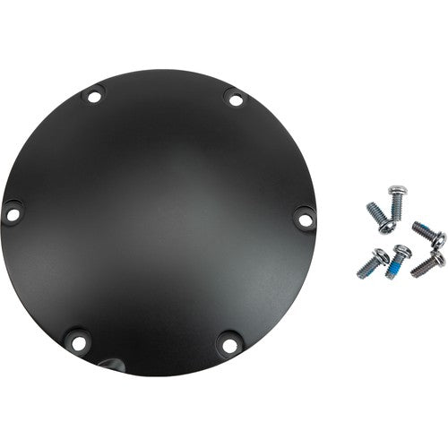 Satin Black Derby Cover for Harley Davidson Sportster