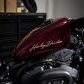 Burgundy Wine Nandez Signature Tank Cover – Champagne Gold