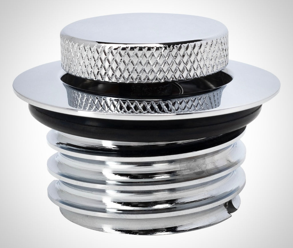 Chrome Push-Pop Gas Cap – Harley-Davidson Sportster (04-22)