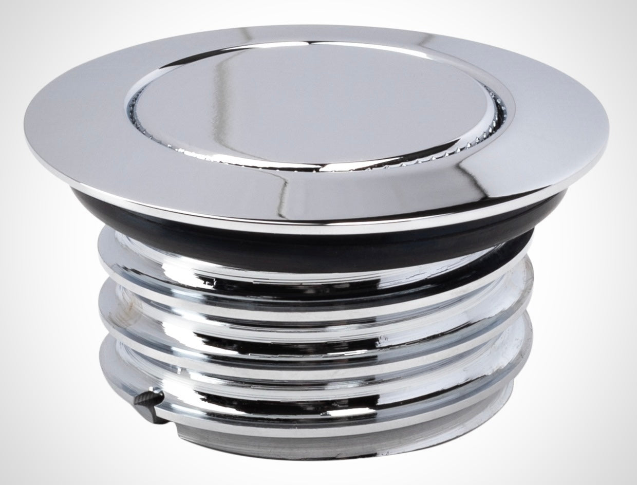 Chrome Push-Pop Gas Cap – Harley-Davidson Sportster (04-22)