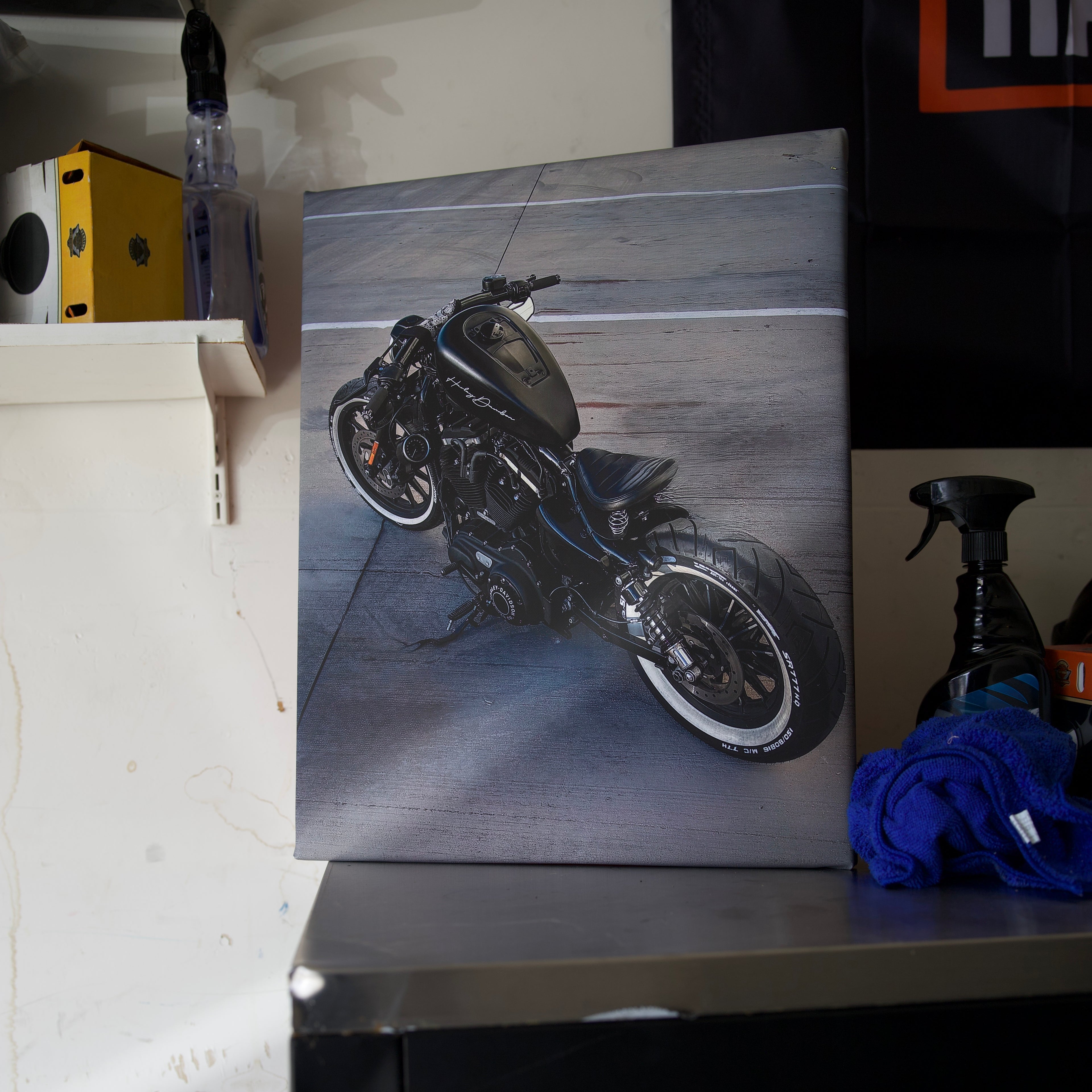 The Sportster Wall Art Print
